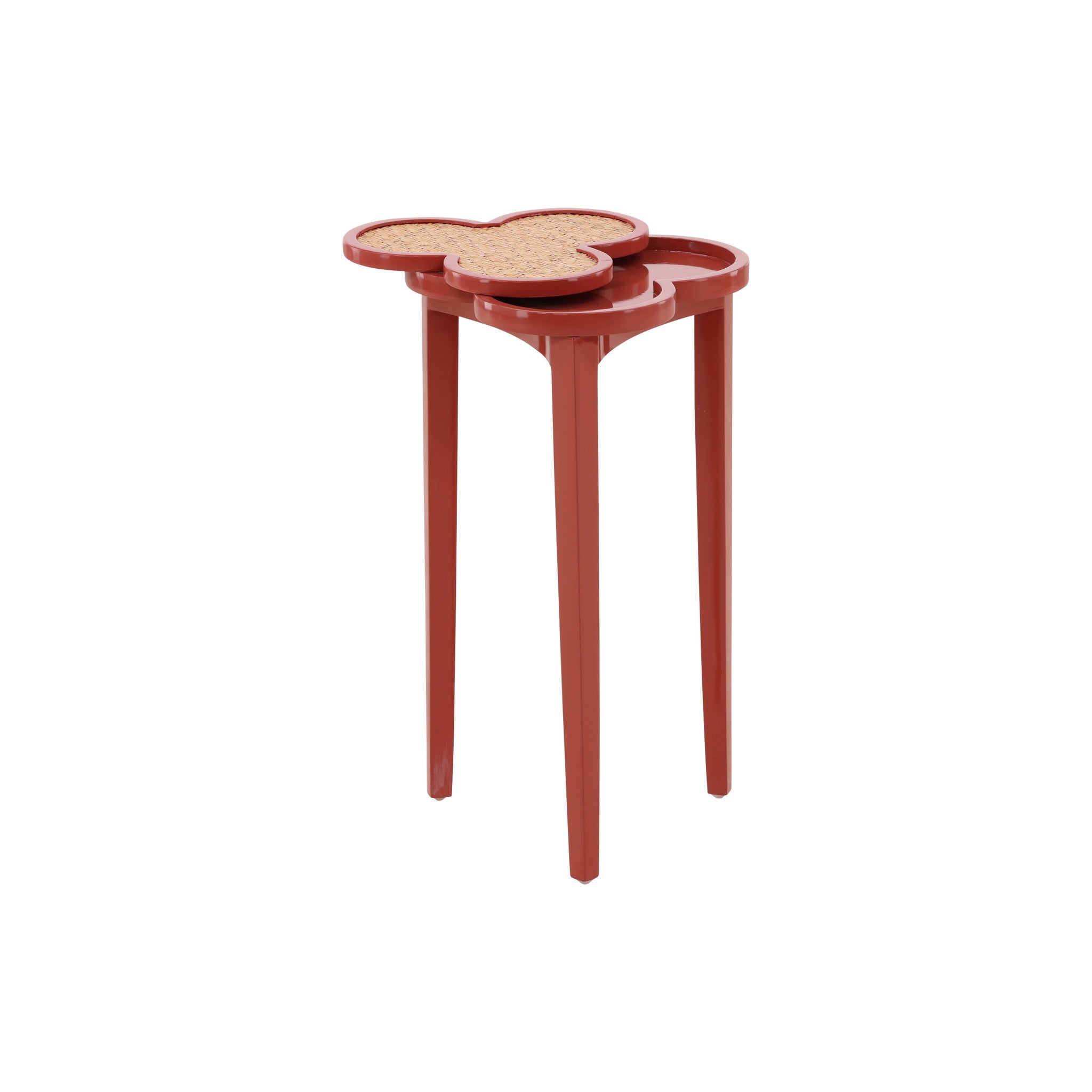 Alor Raffia Tray Table