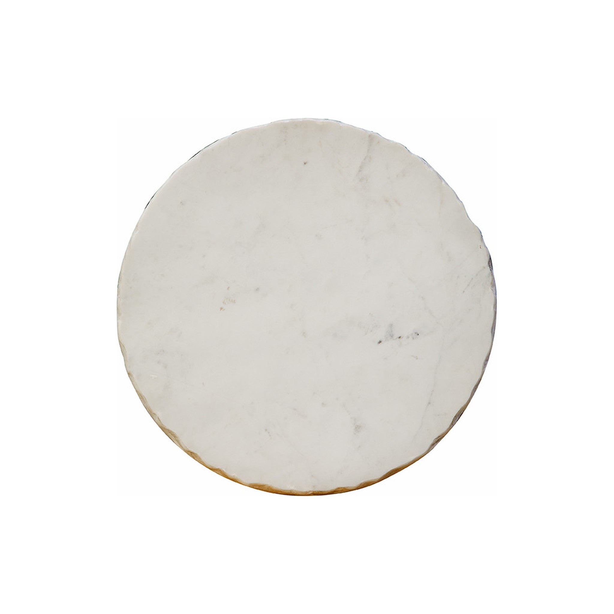 Udine Marble and Metal Side Table