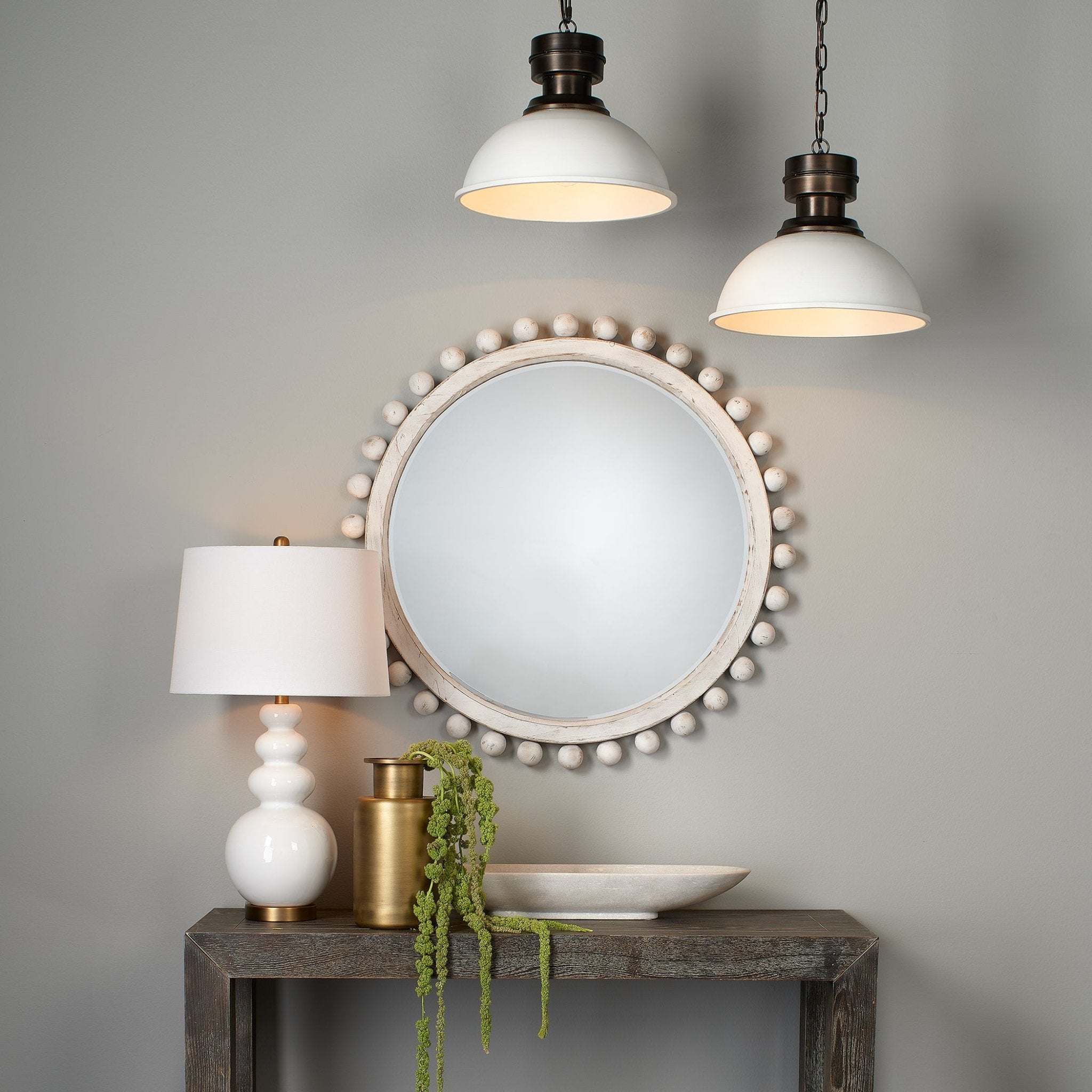 Soreth Reclaimed Wood Mirror - Wisteria