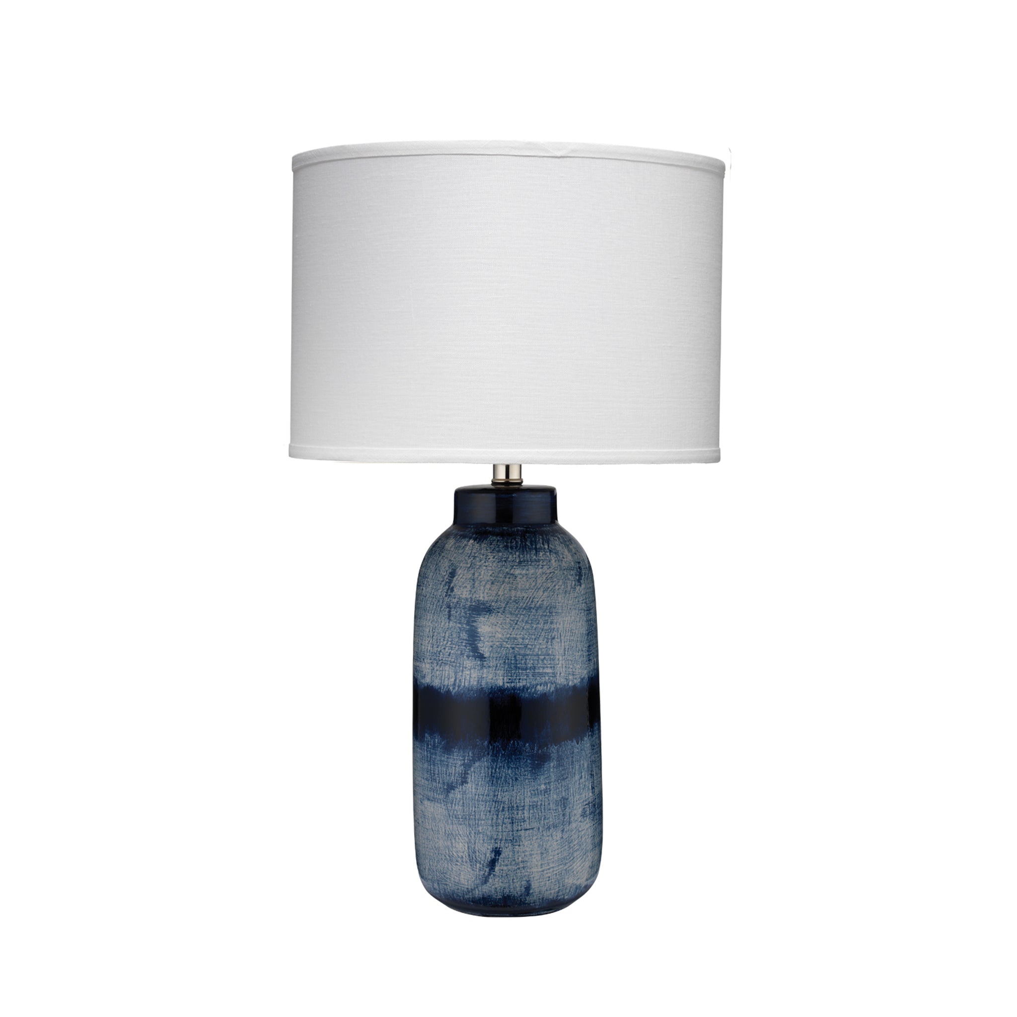 Arion Indigo Ceramic Lamp - Wisteria