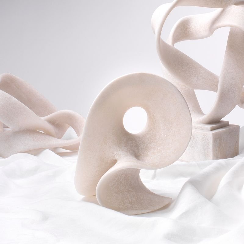 Melos Abstract Sculpture - Wisteria