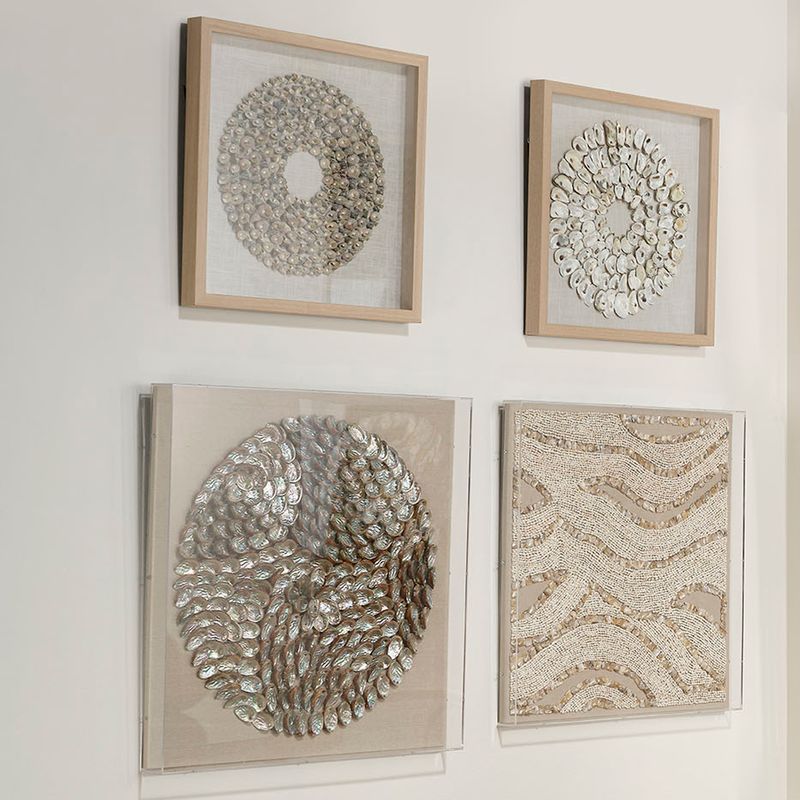 Ocevair Abalone Relief Artwork - Wisteria