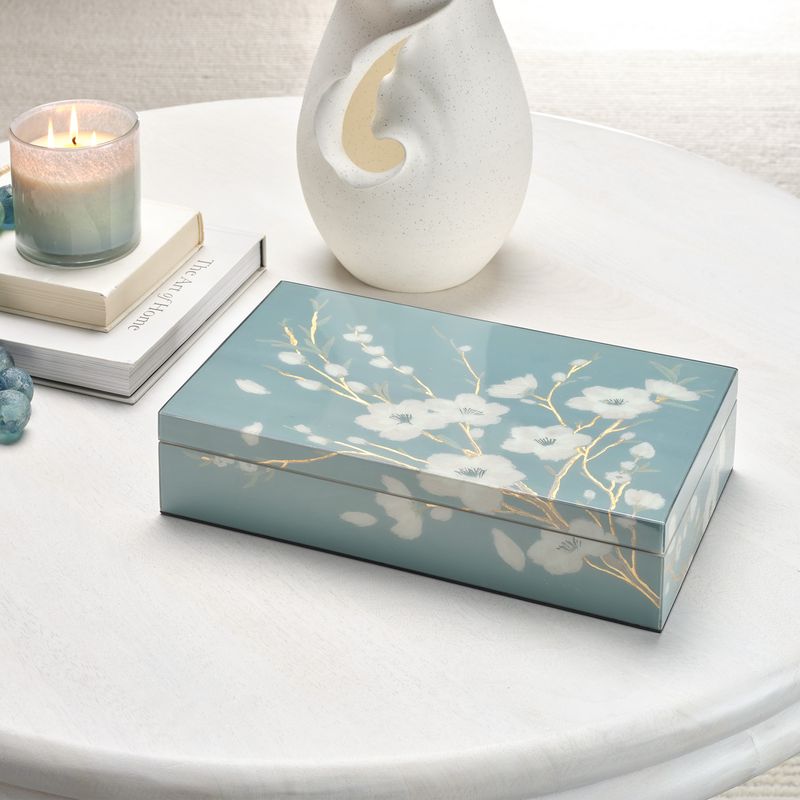 Lunarelle Lacquer Box - Wisteria