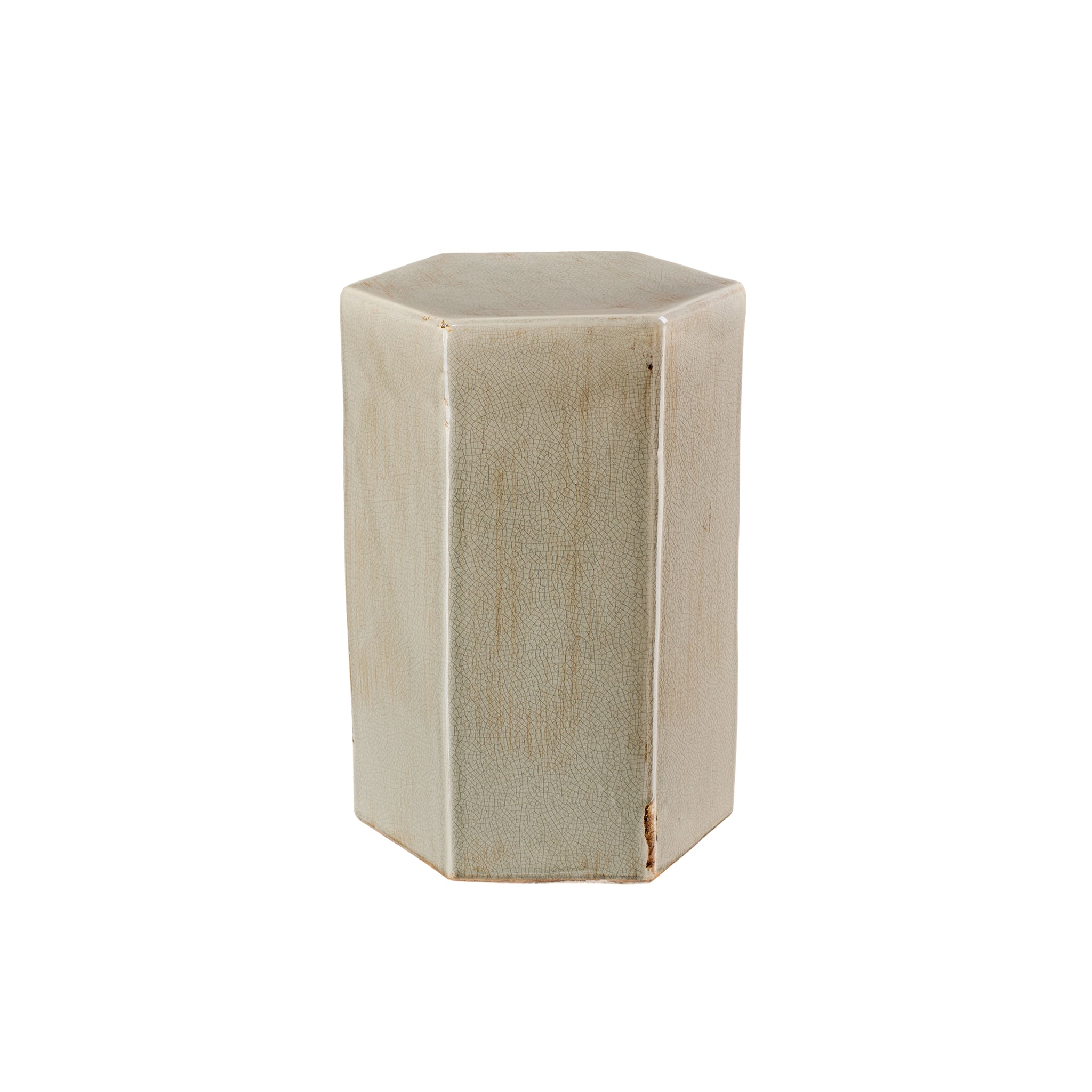 Caspia Ceramic Garden Stool - Wisteria