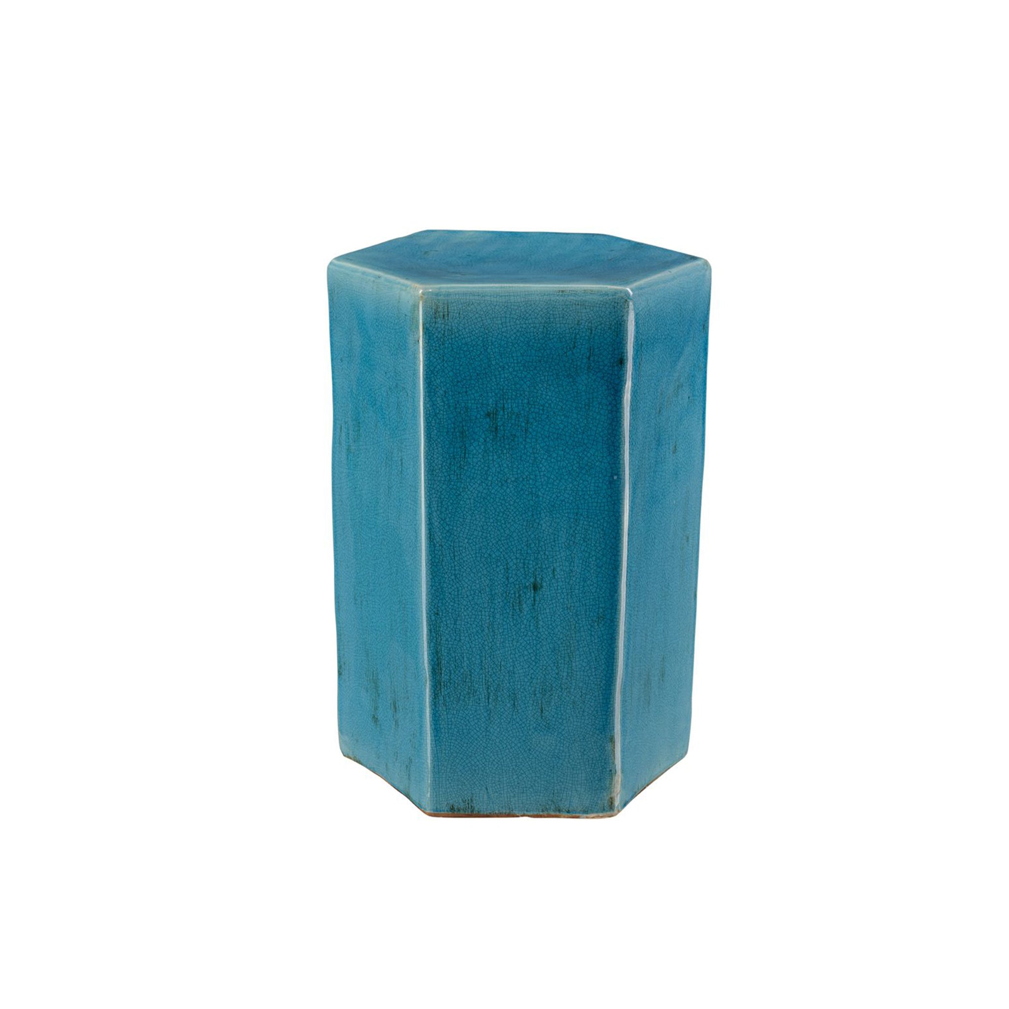 Caspia Ceramic Garden Stool - Wisteria