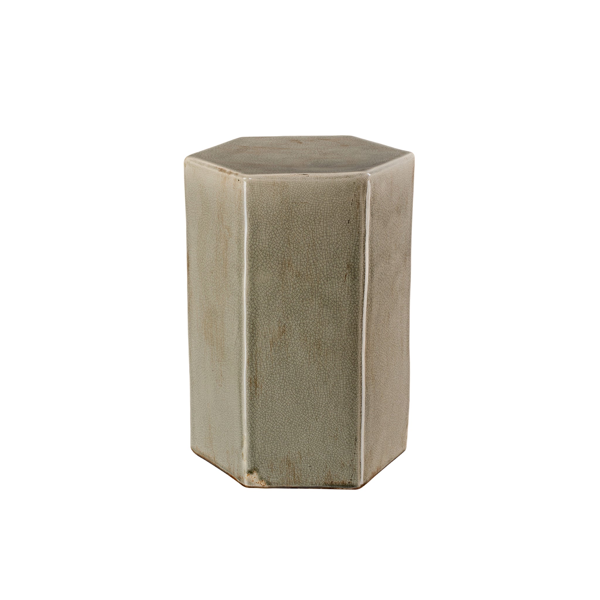 Caspia Ceramic Garden Stool - Wisteria
