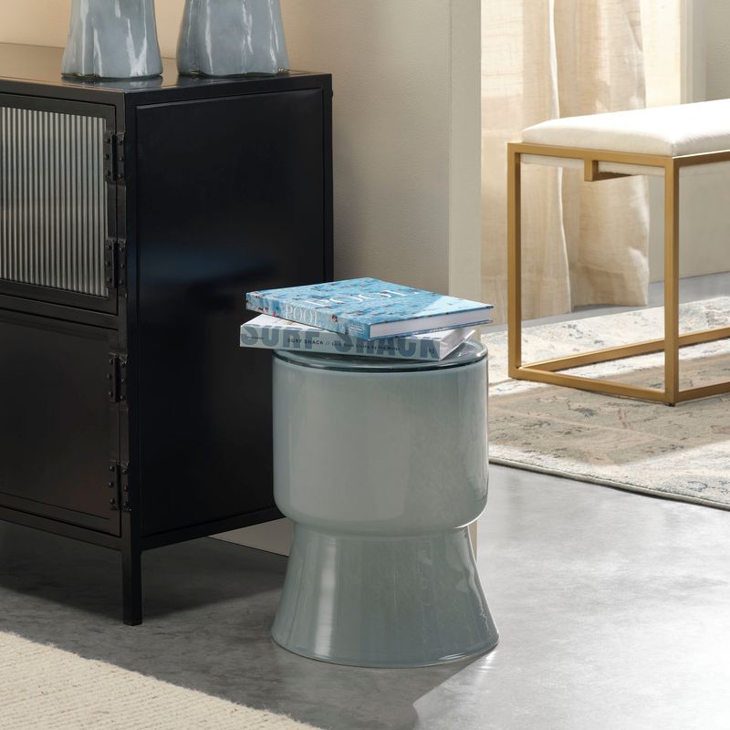 Monterra Glass Garden Stool - Wisteria