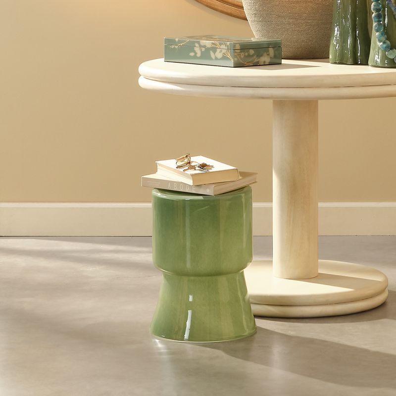 Monterra Glass Garden Stool - Wisteria