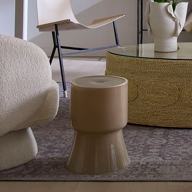 Monterra Glass Garden Stool - Wisteria