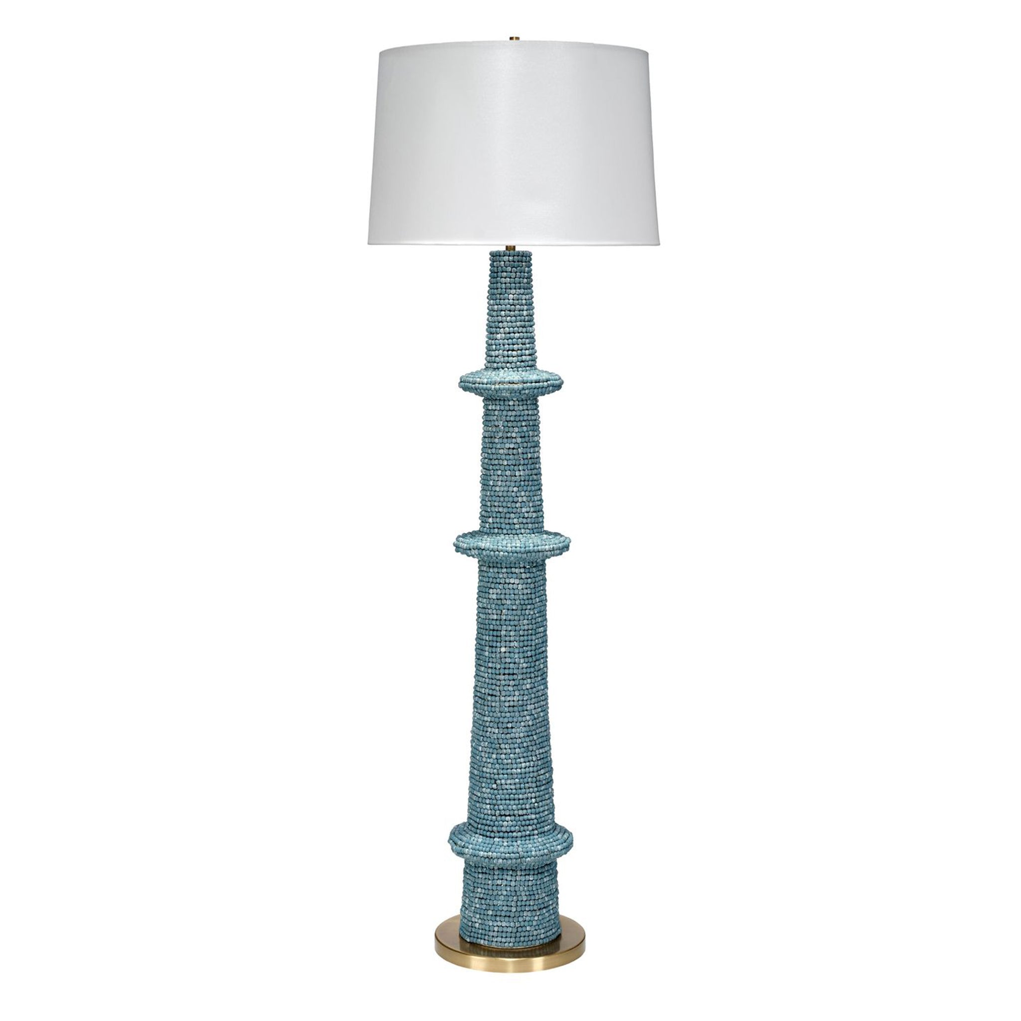 Tambora Beaded Floor Lamp - Wisteria