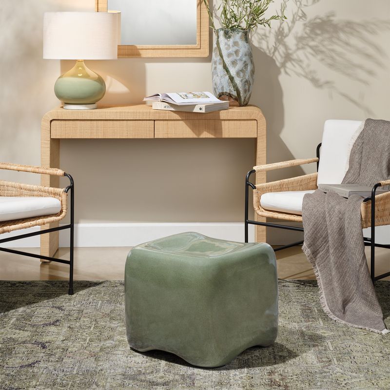 Bronti Concrete Stool - Wisteria