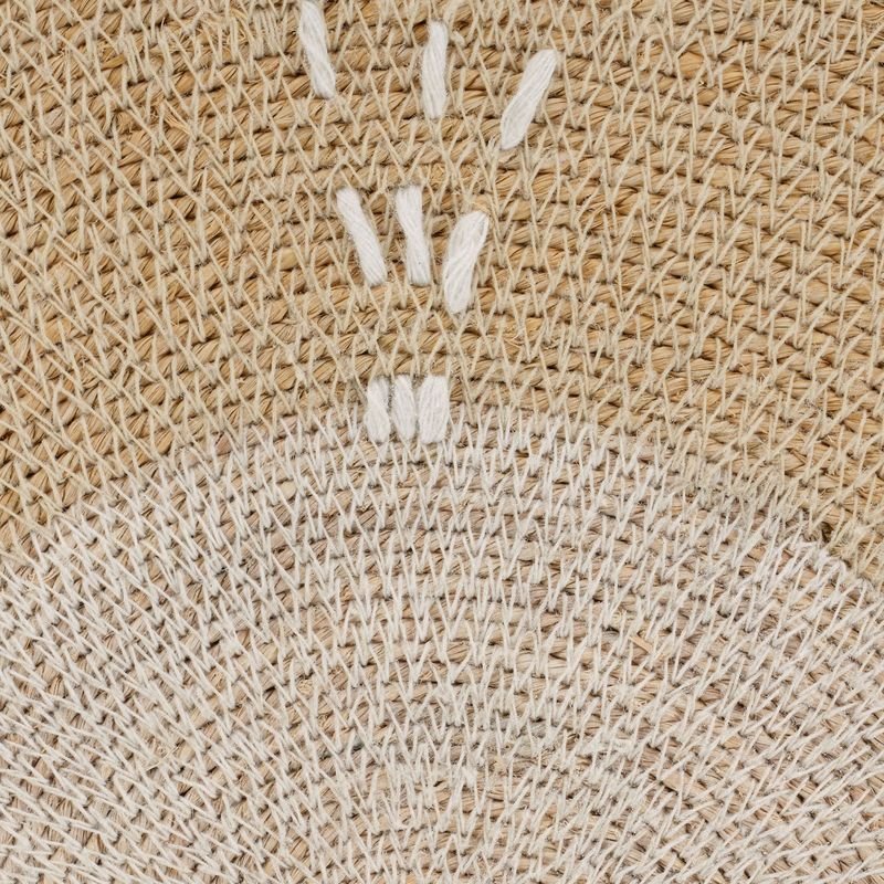 Nolari Woven Seagrass Art - Wisteria