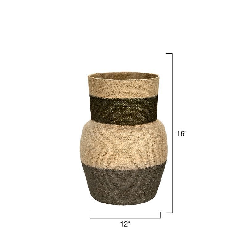 Vireza Seagrass Basket - Wisteria