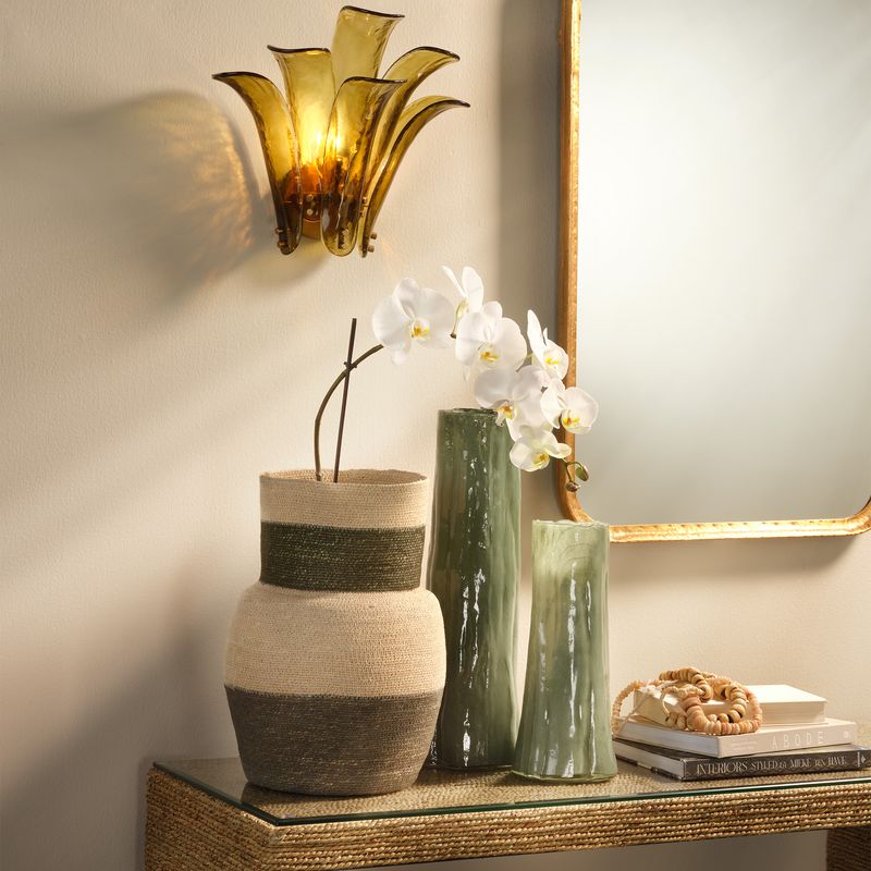 Vireza Seagrass Basket - Wisteria