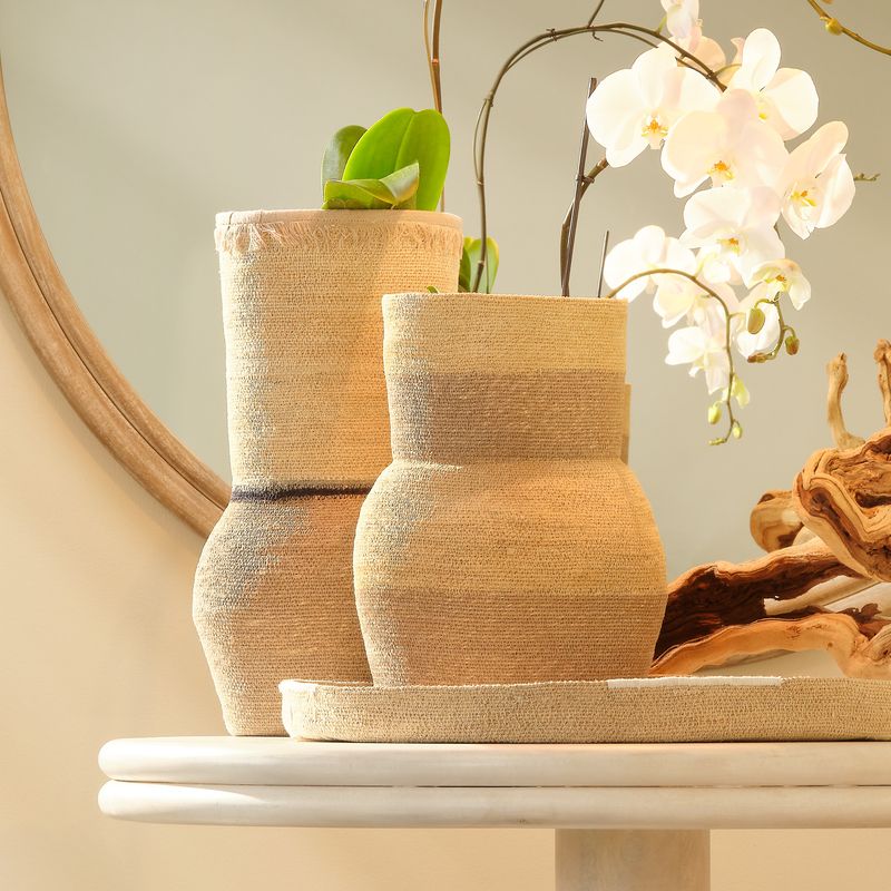 Vireza Seagrass Basket - Wisteria