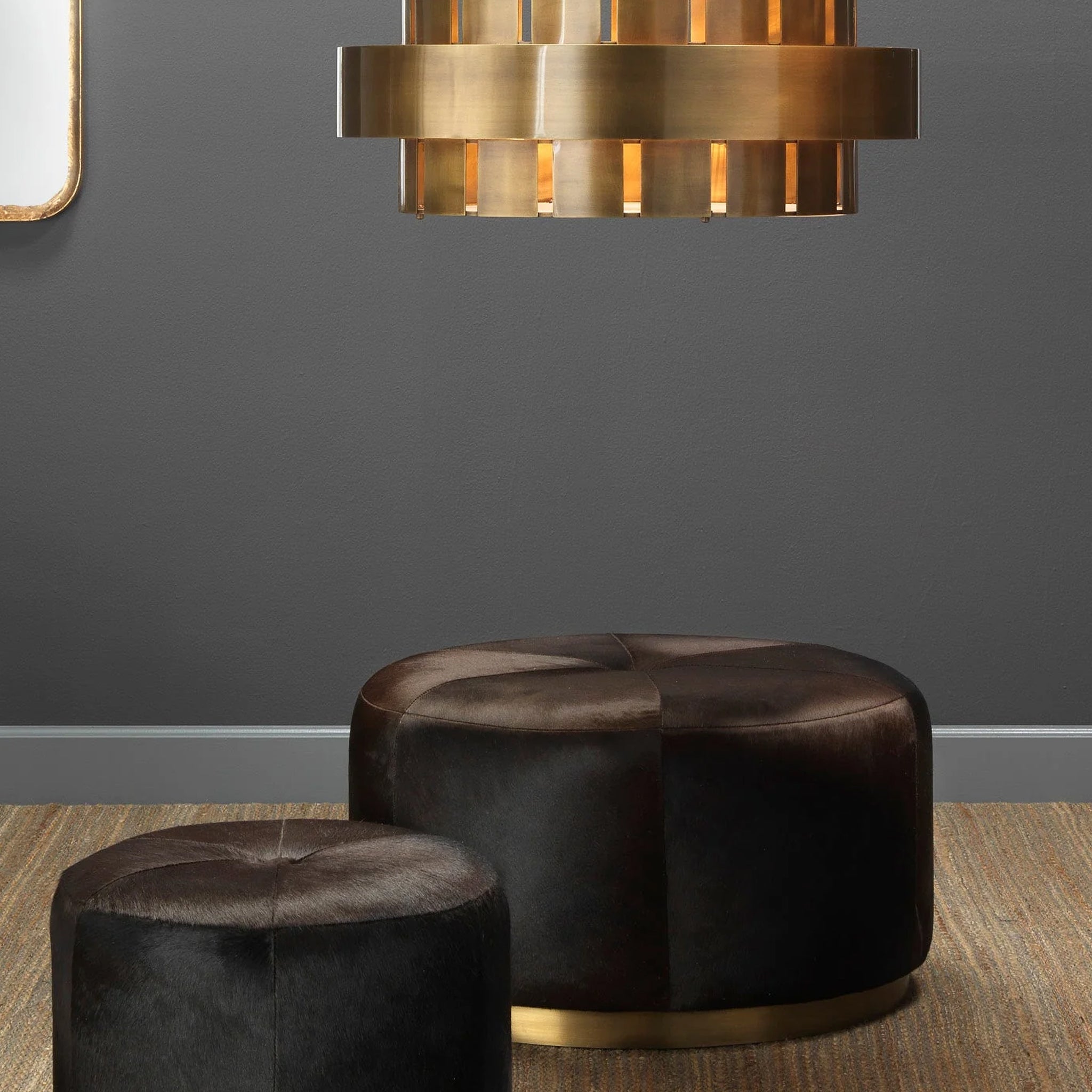 Tembari Hide Pouf