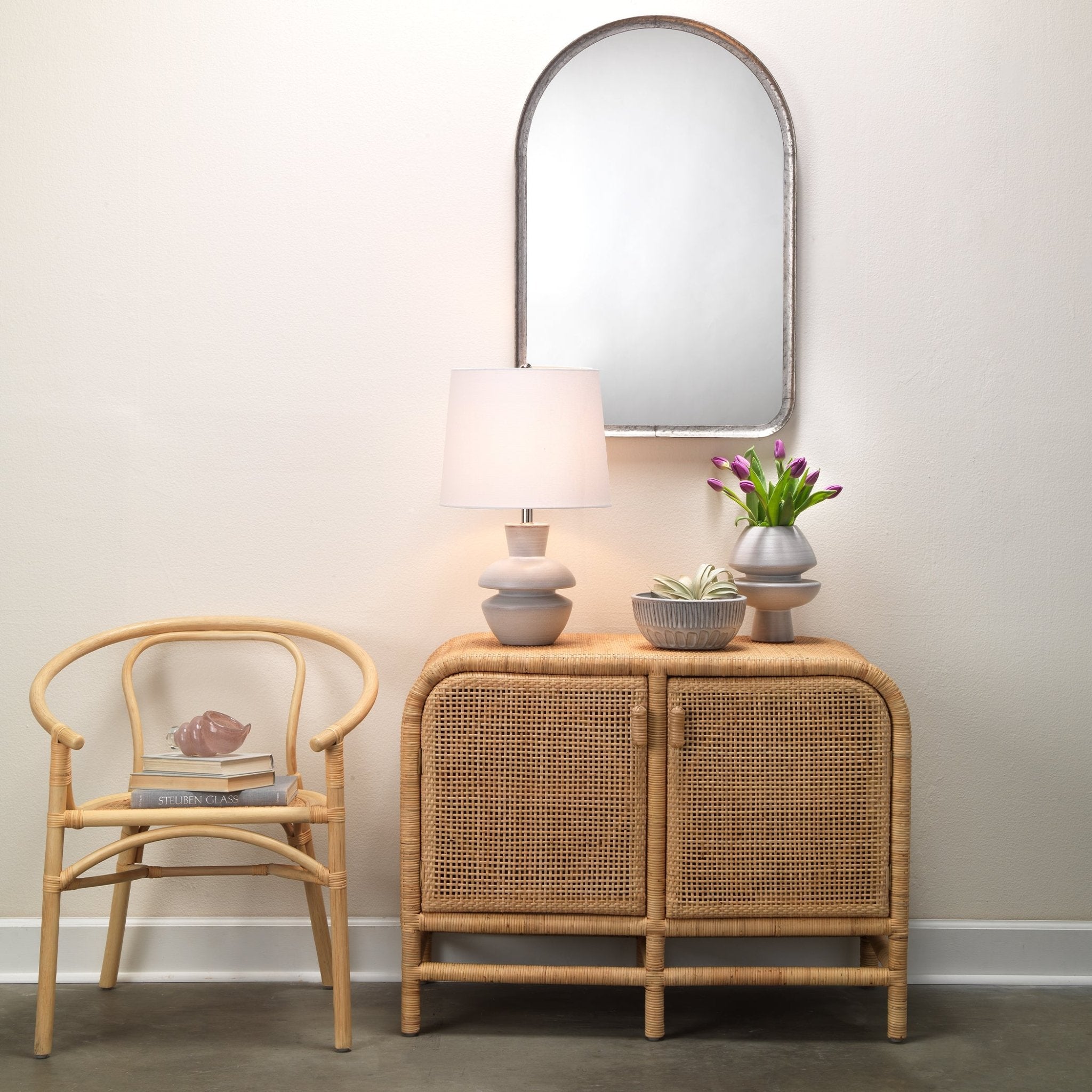Avensa Arch Mirror - Wisteria