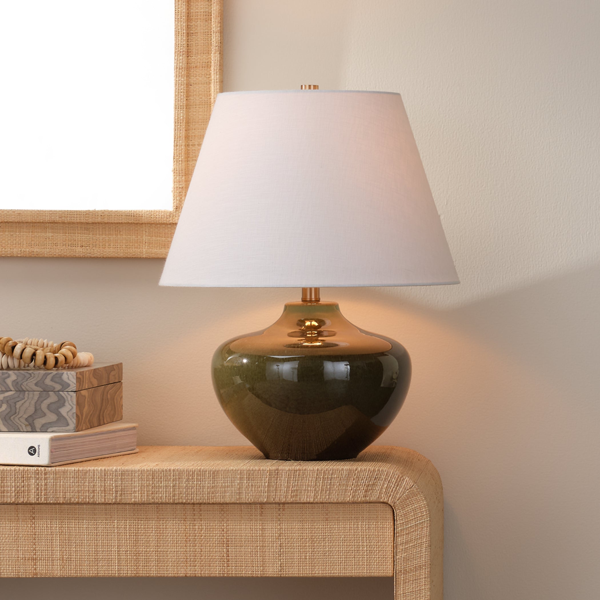 Mirelle Glaze Table Lamp - Wisteria