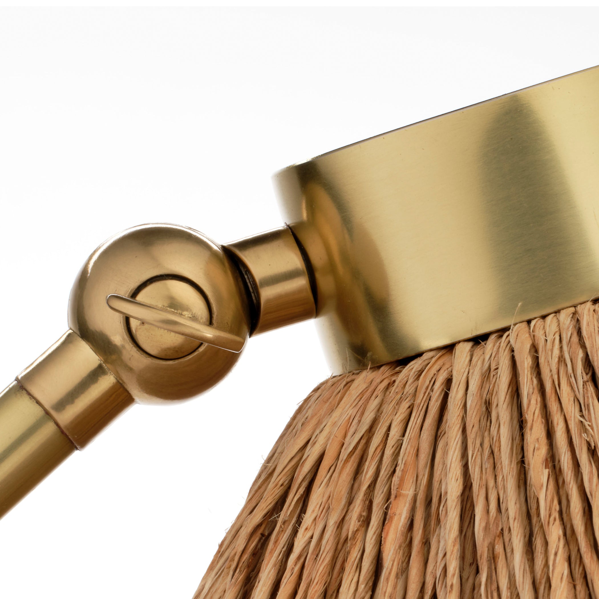 Komodo Jute Floor Lamp - Wisteria