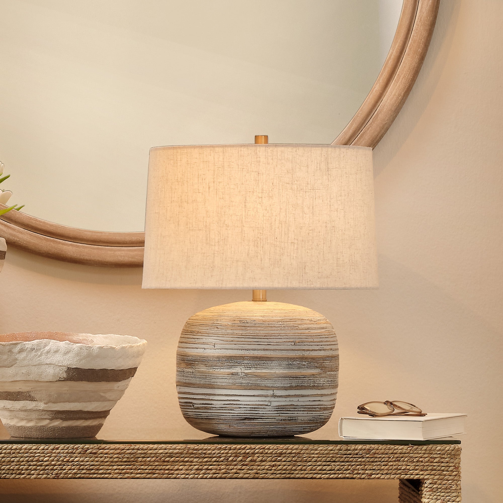Mashiko Table Lamp - Wisteria