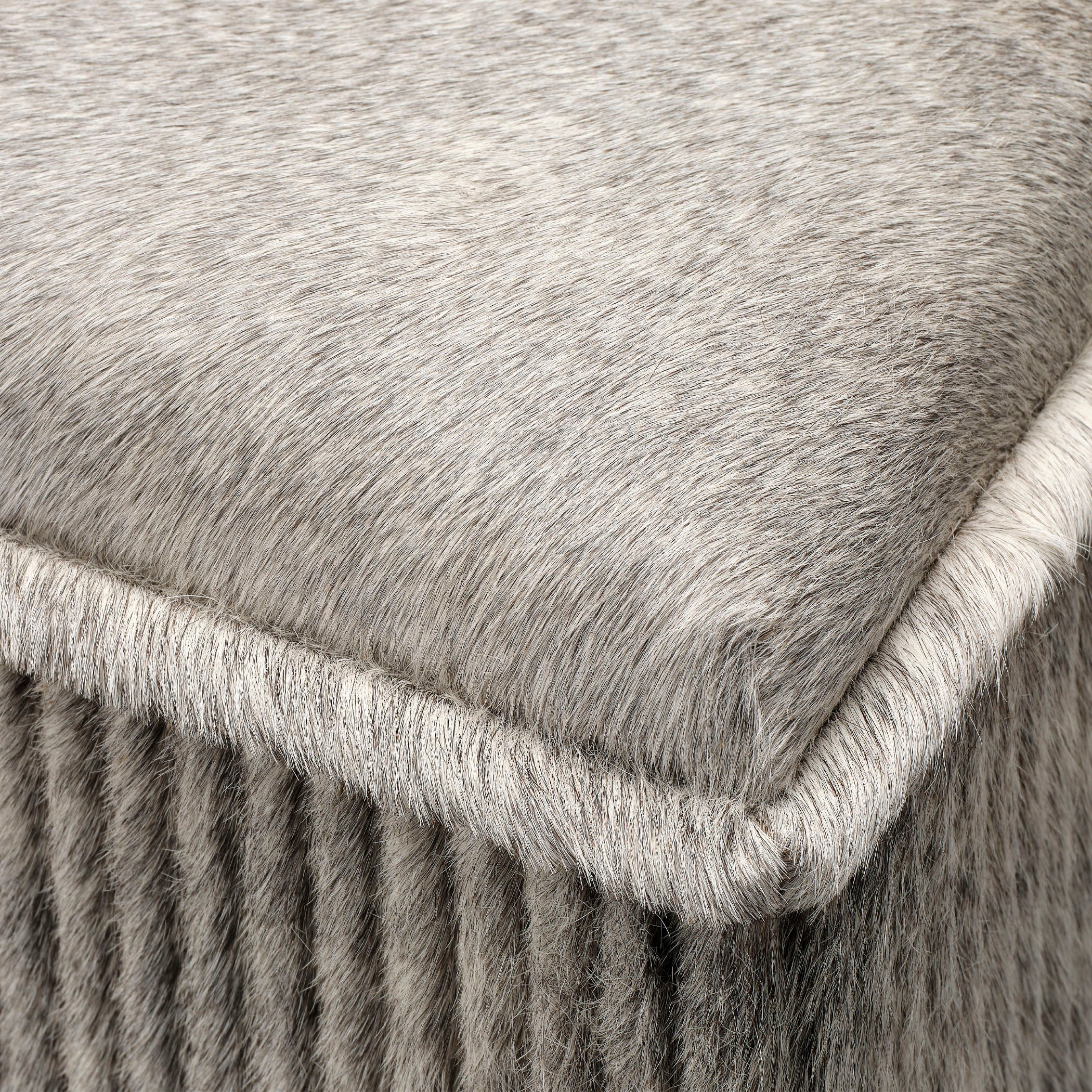 Halstonion Hide Ottoman