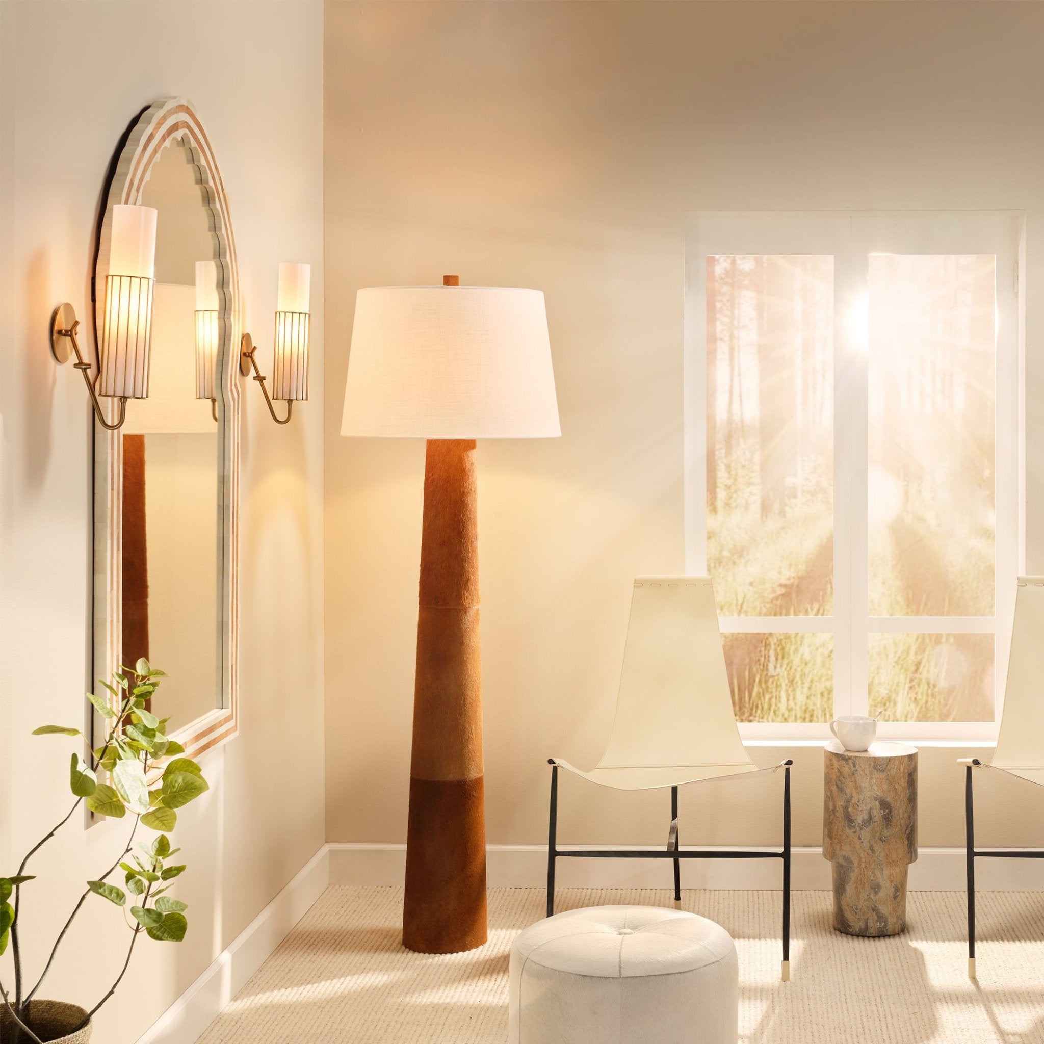 Turkana Floor Lamp - Wisteria