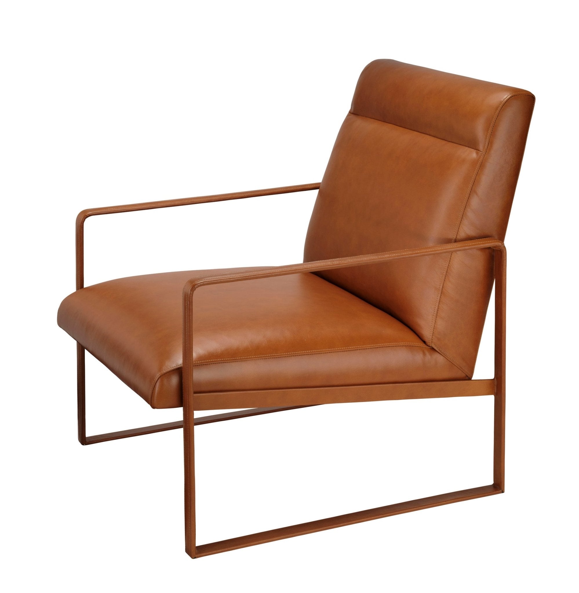 Acostia Leather Chair - Wisteria