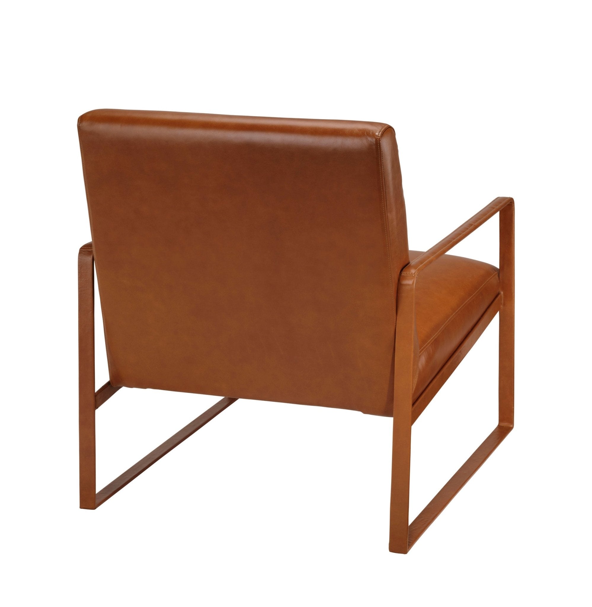Acostia Leather Chair - Wisteria