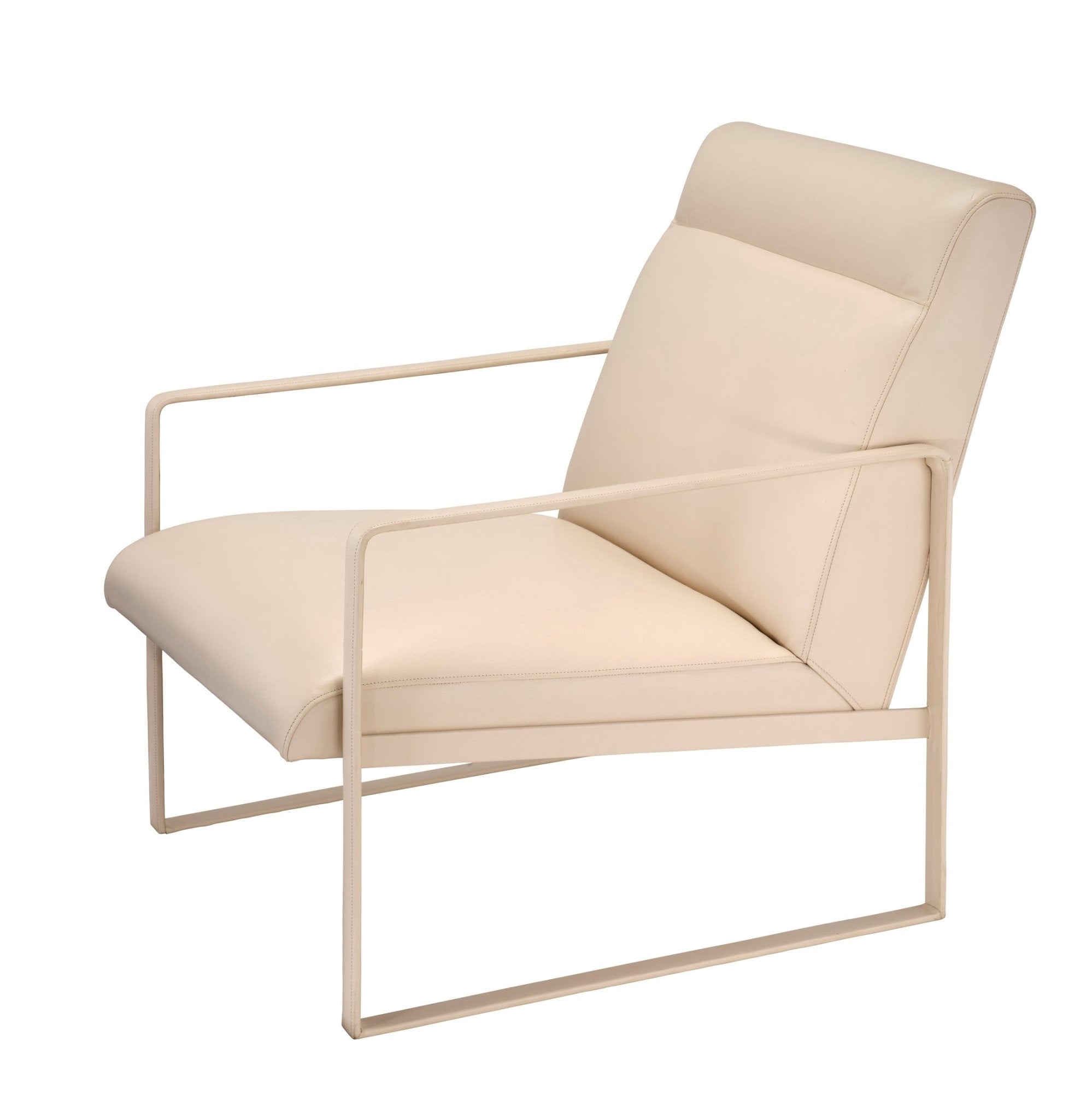 Acostia Leather Chair - Wisteria