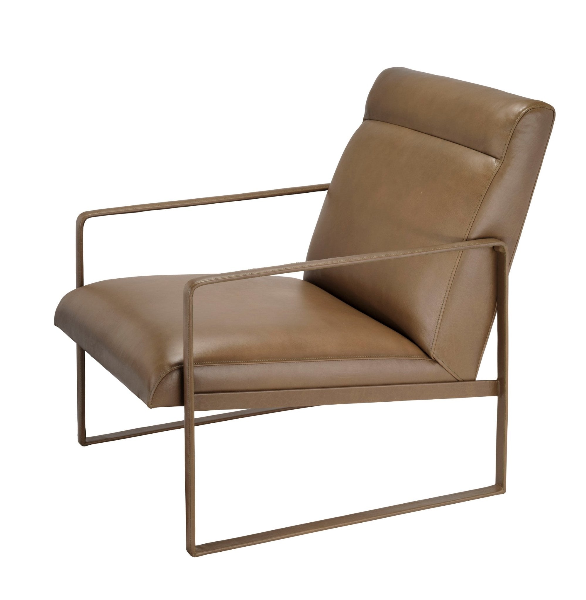 Acostia Leather Chair - Wisteria
