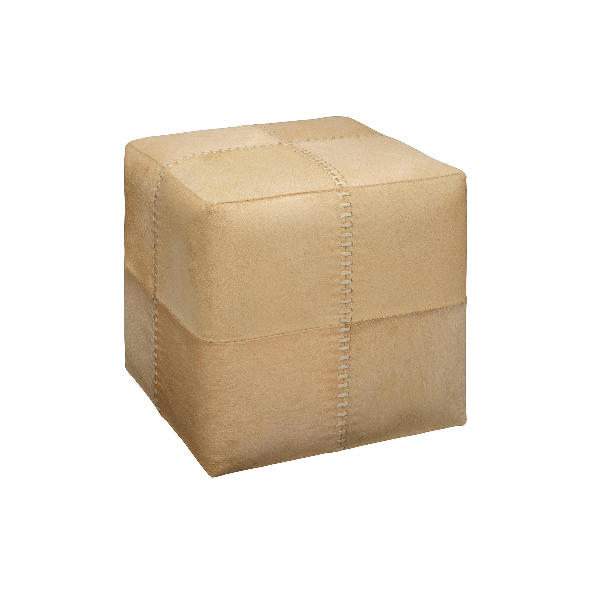 Sellier Hide Ottoman