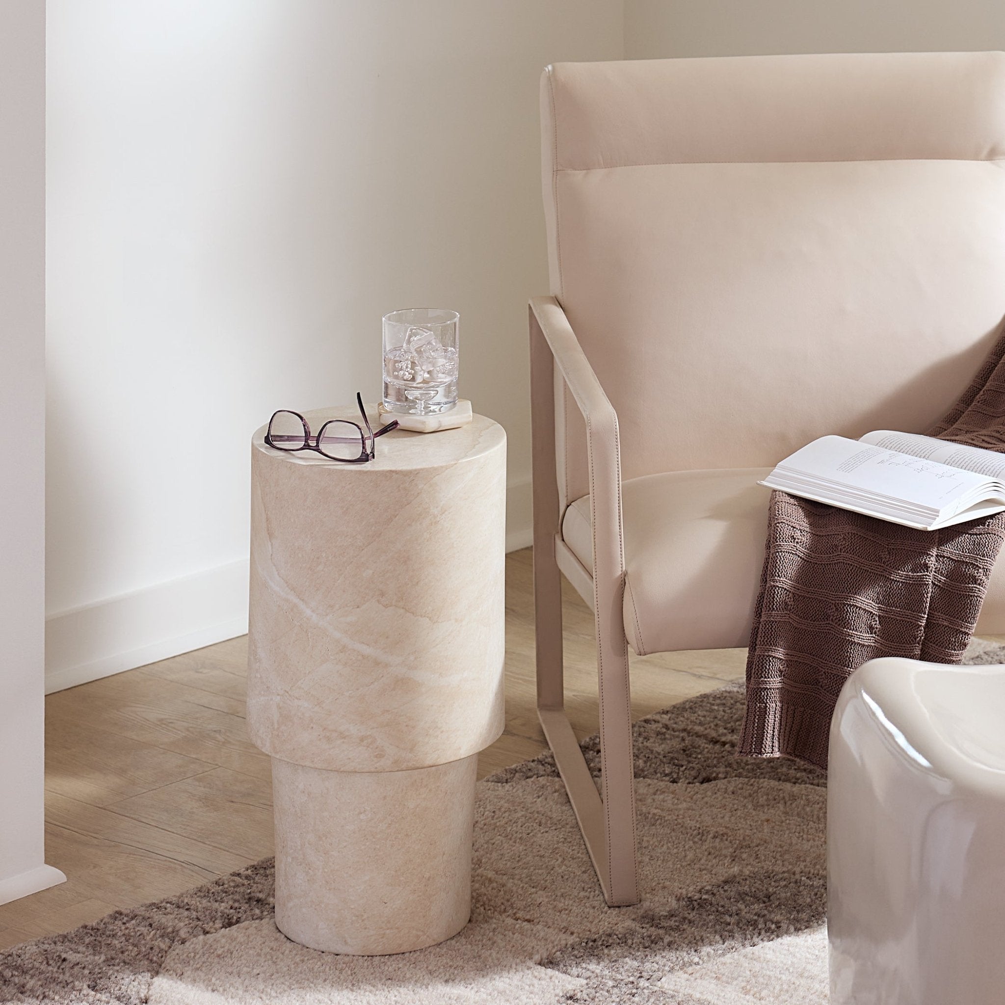 Dolmen Accent Table - Wisteria