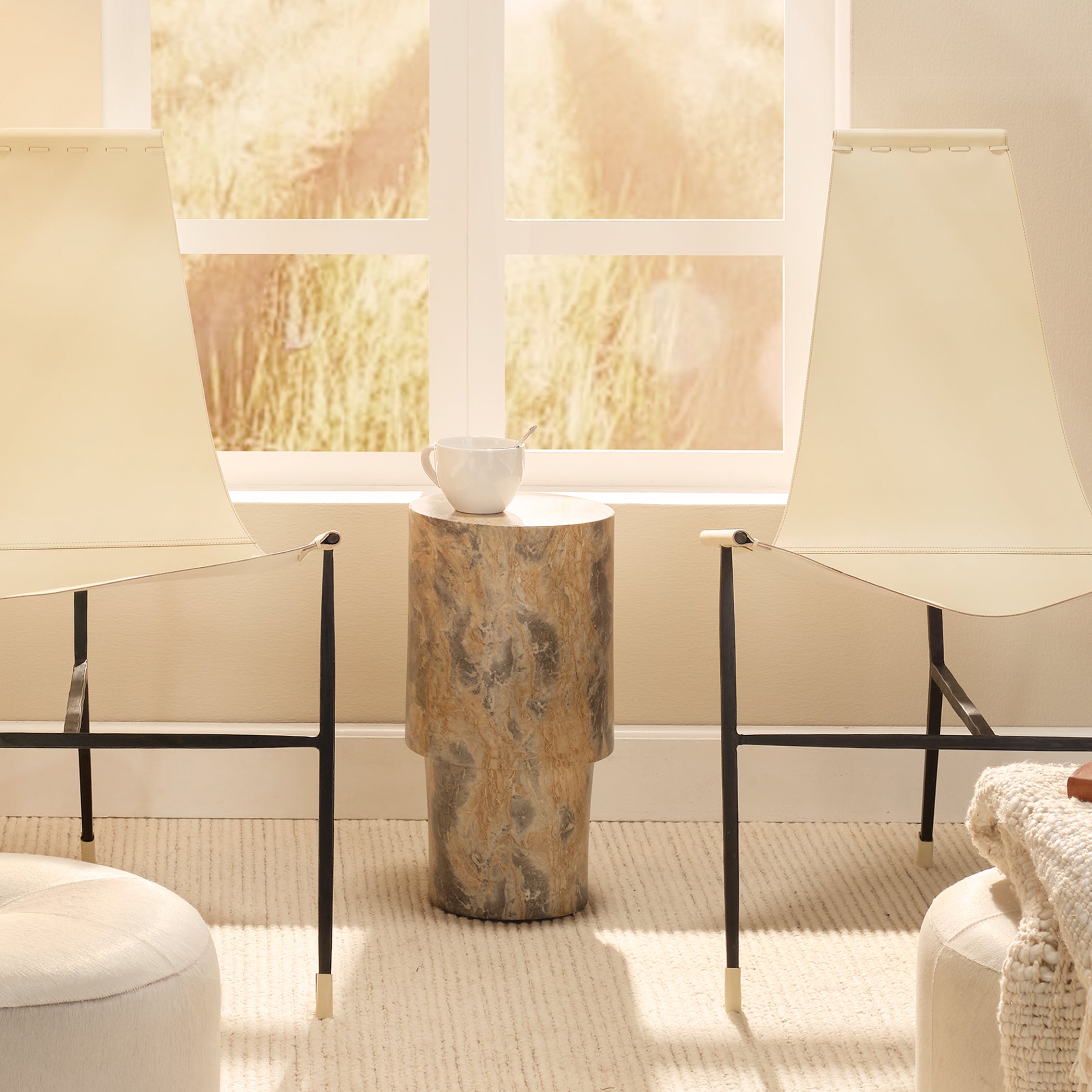 Dolmen Accent Table - Wisteria