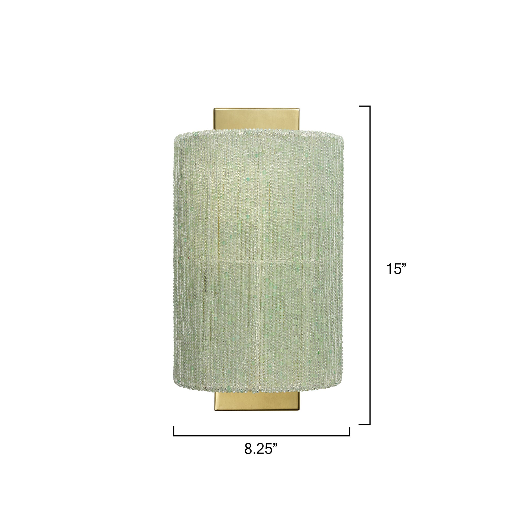 Lido Beaded Sconce - Wisteria