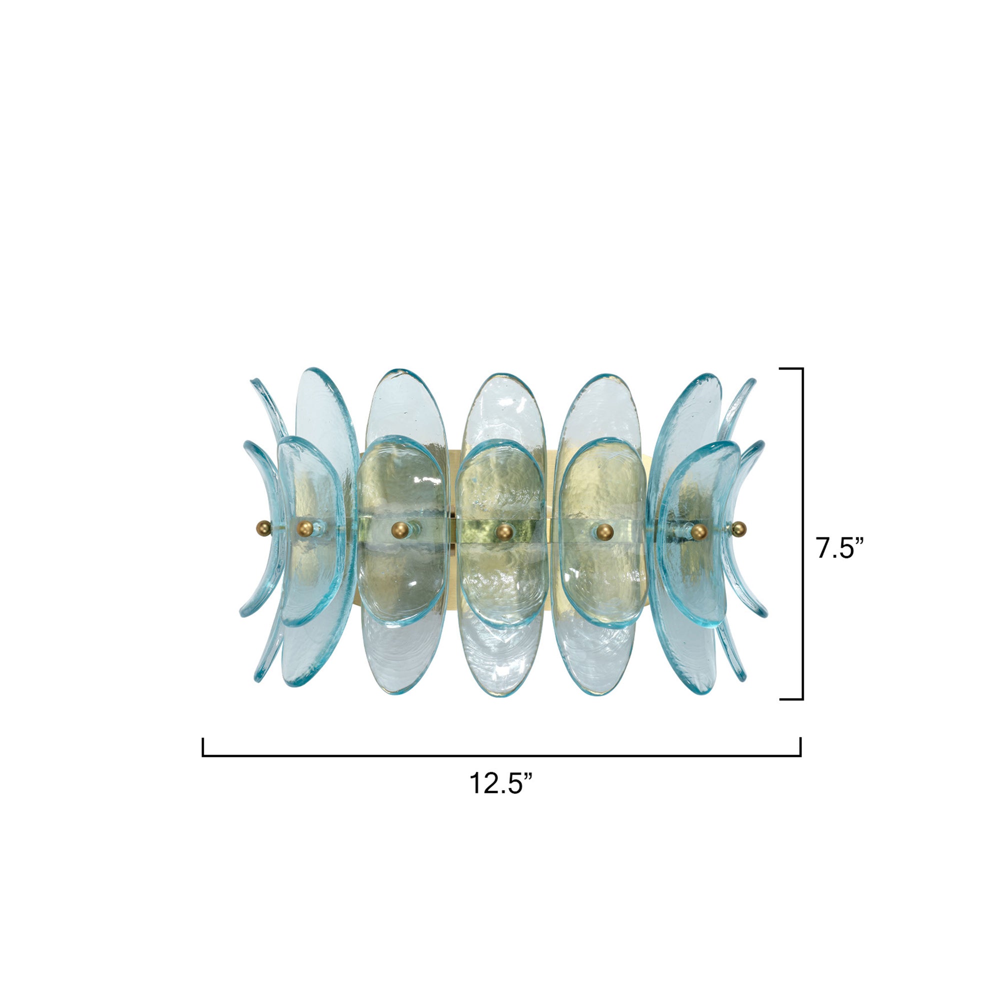 Vetrola Glass Sconce - Wisteria