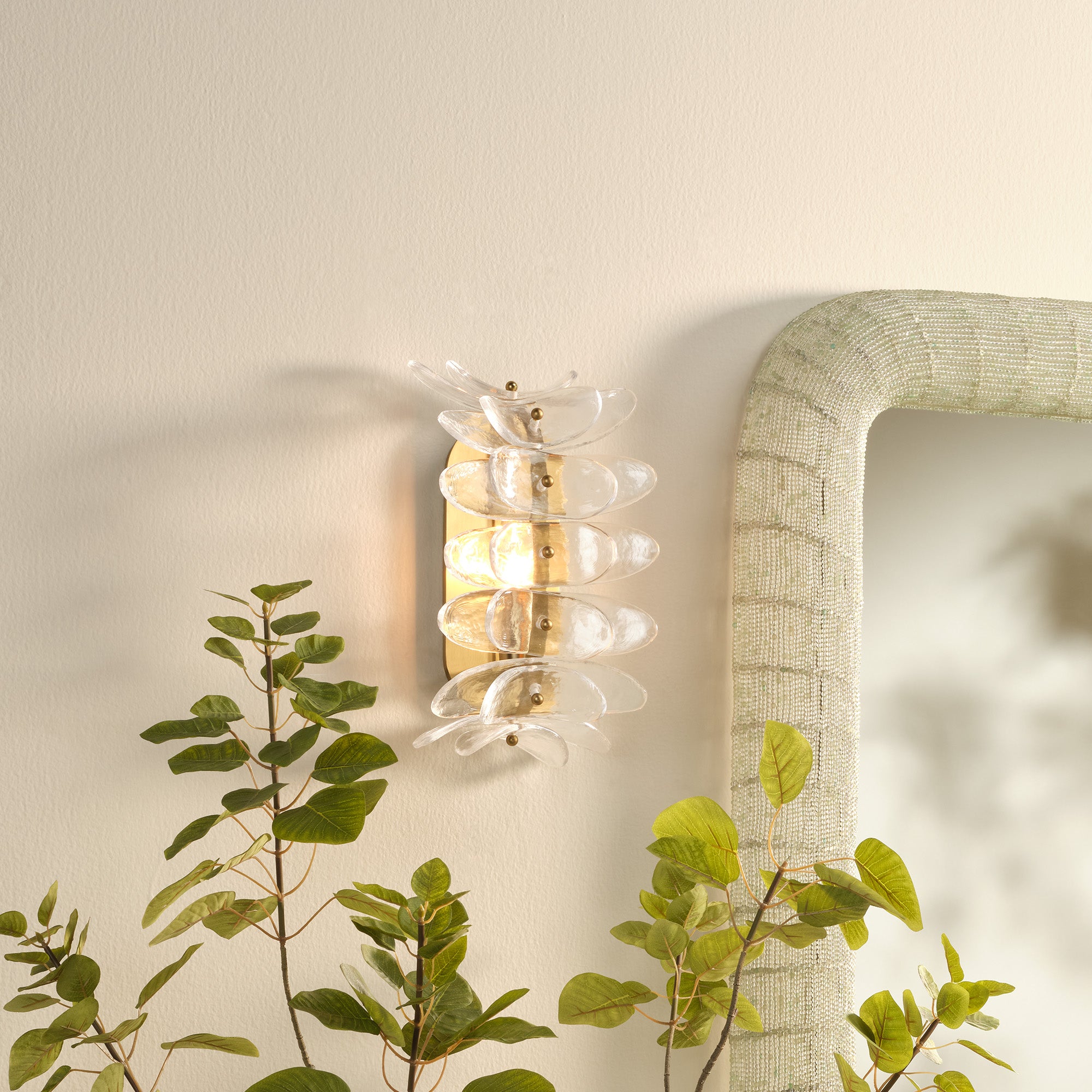 Vetrola Glass Sconce - Wisteria