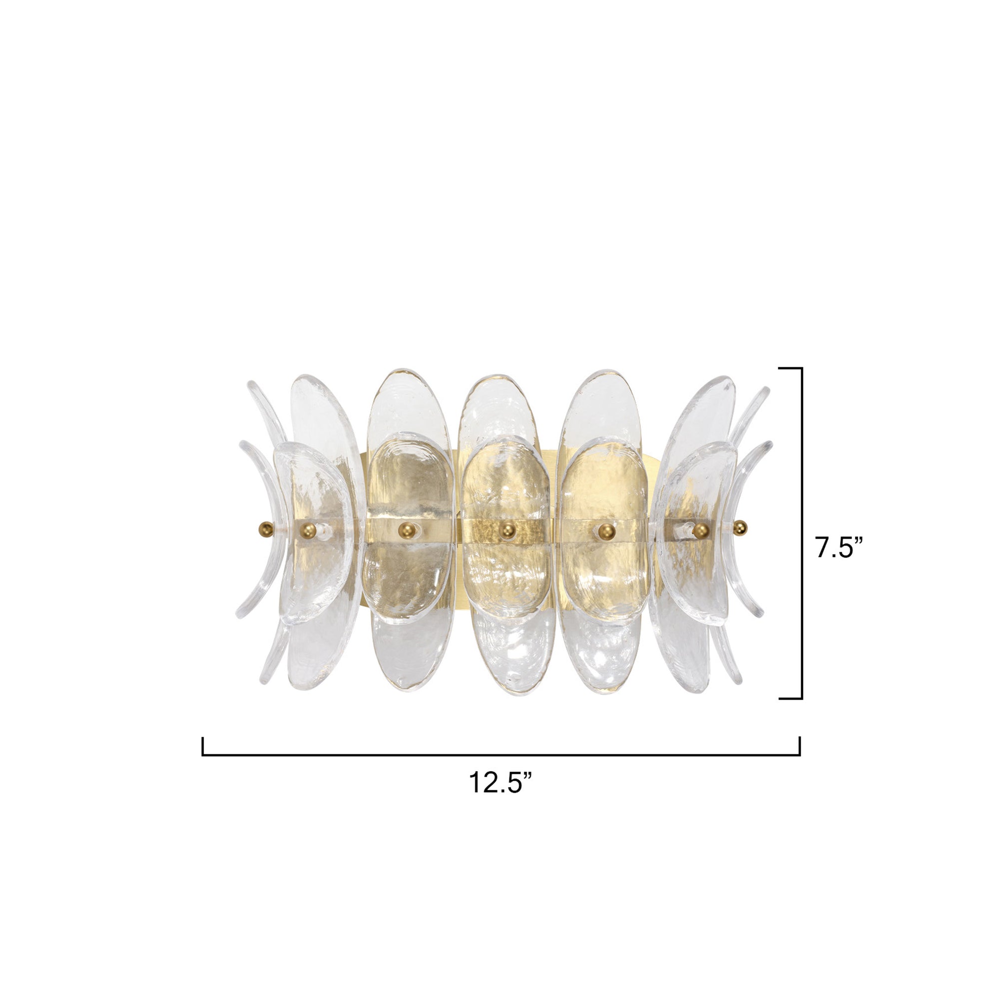 Vetrola Glass Sconce - Wisteria