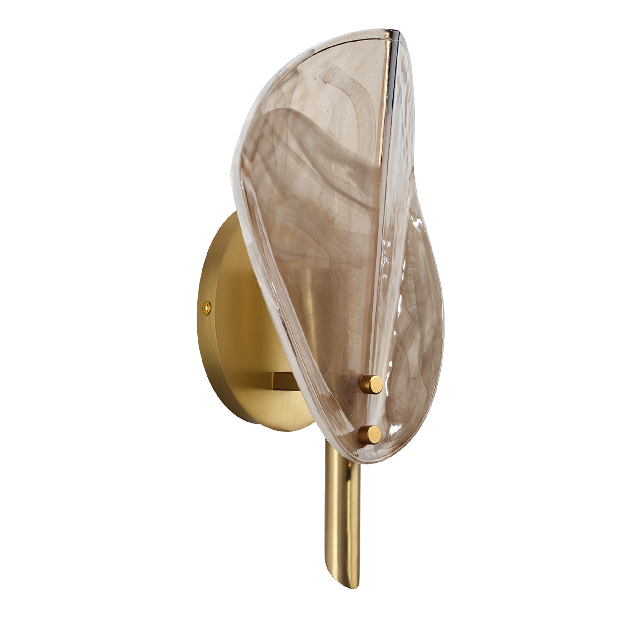 Folia Glass Sconce - Wisteria