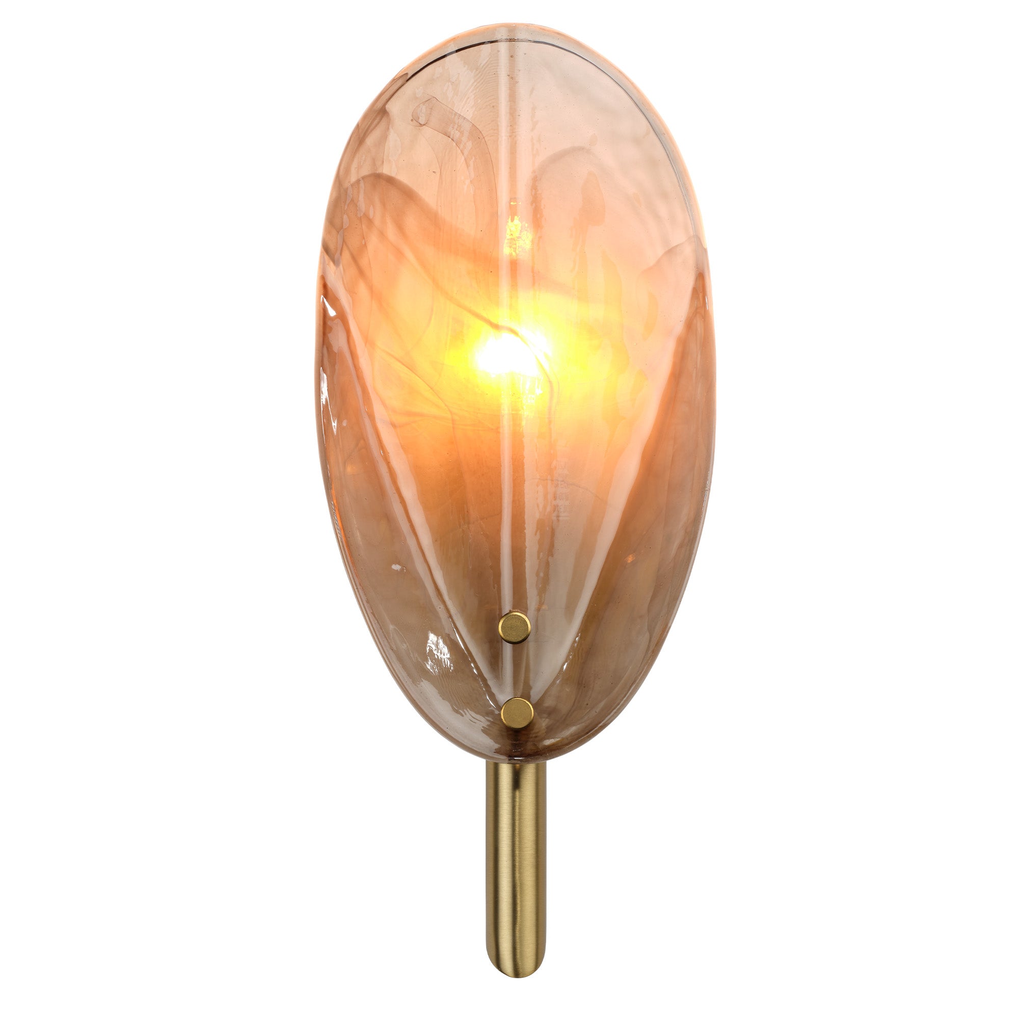 Folia Glass Sconce - Wisteria