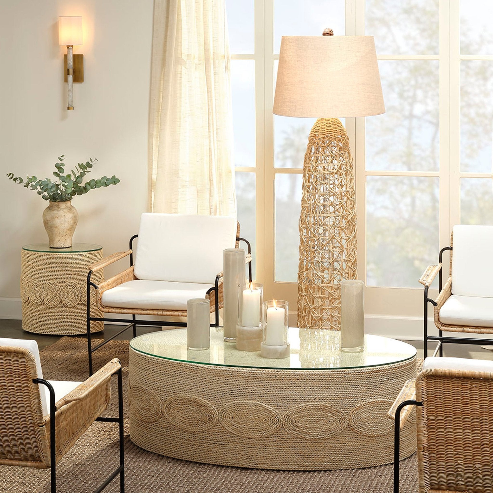 Kuta Floor Lamp - Wisteria