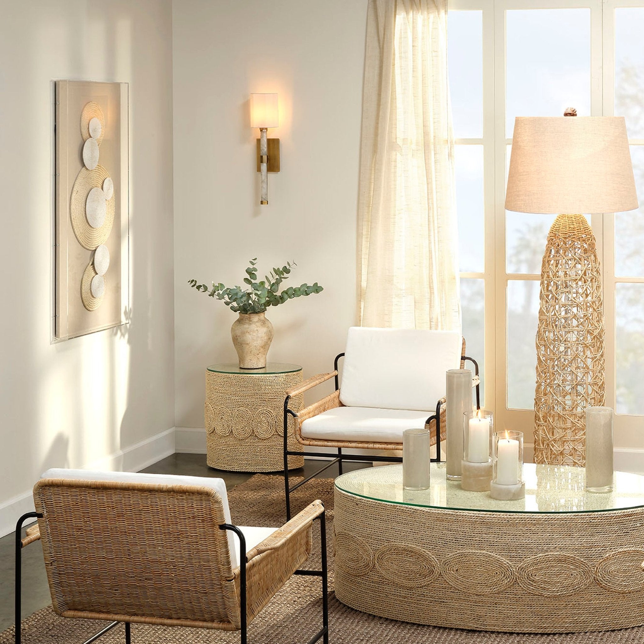 Kuta Floor Lamp - Wisteria