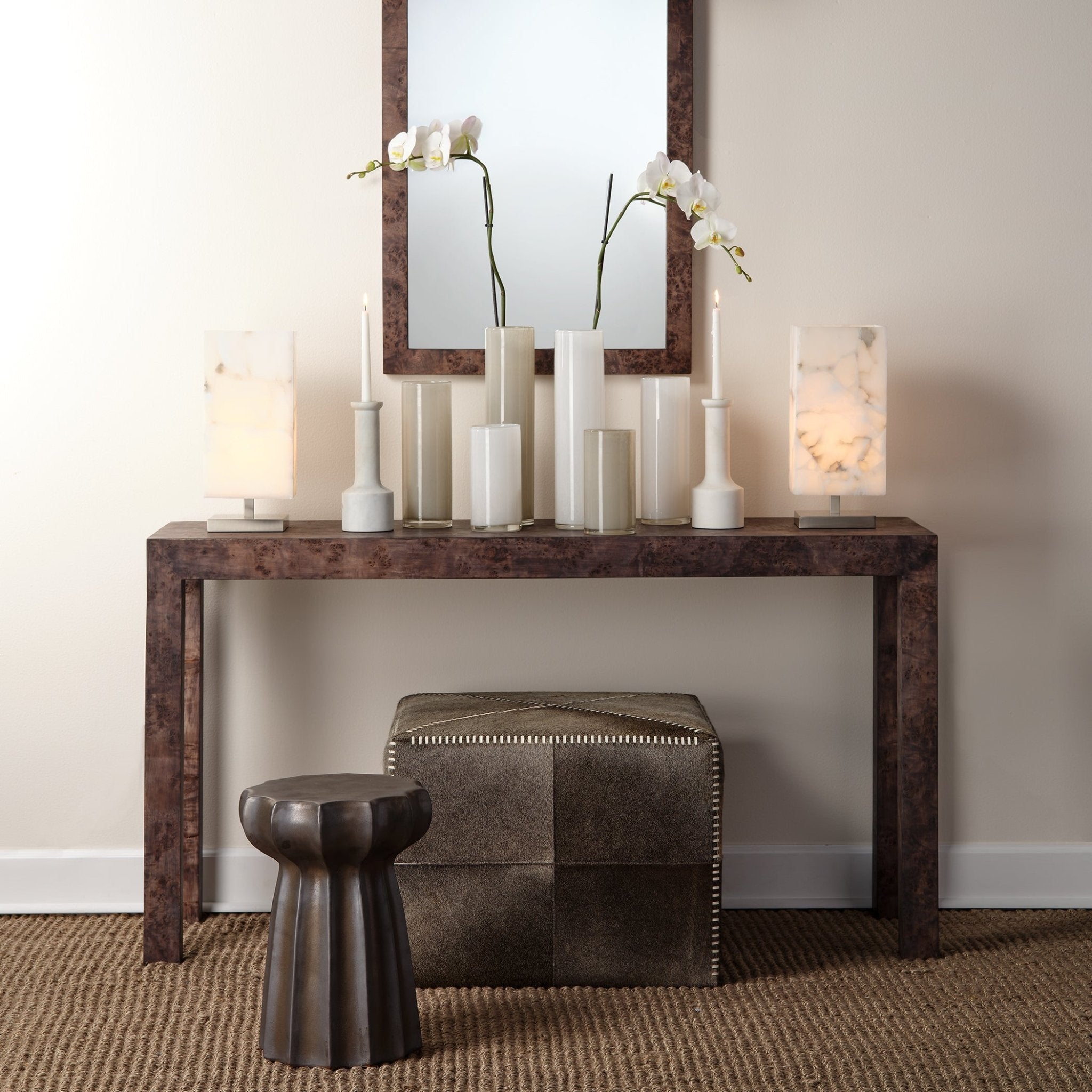 Avero Burl Console - Wisteria