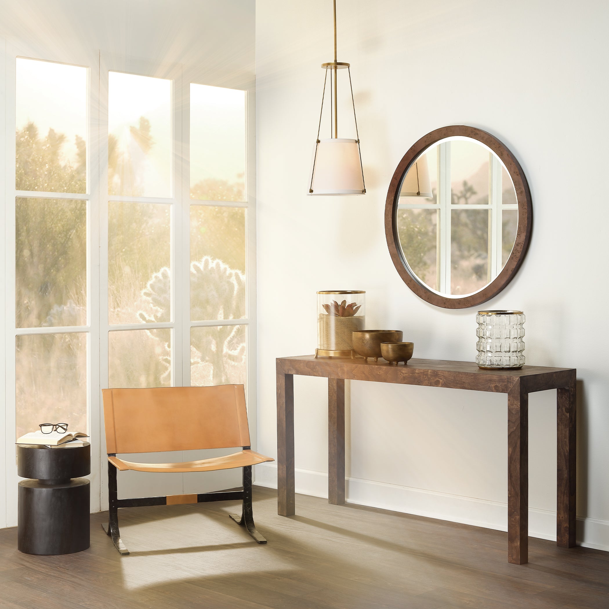 Avero Burl Console - Wisteria