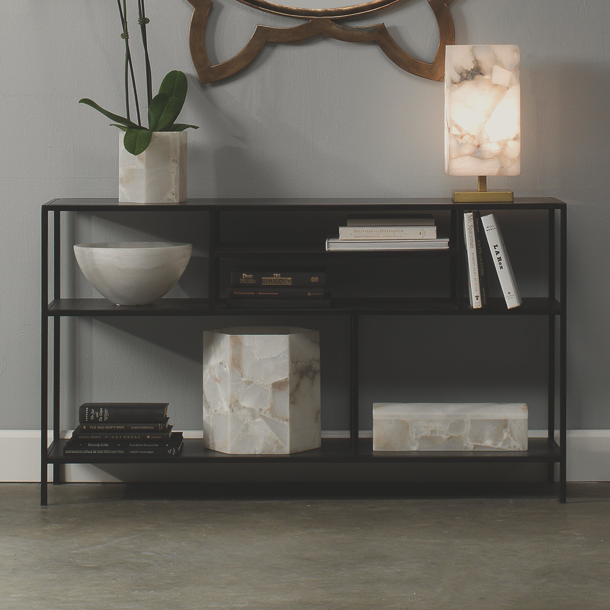 Mercier Shelf Console - Wisteria