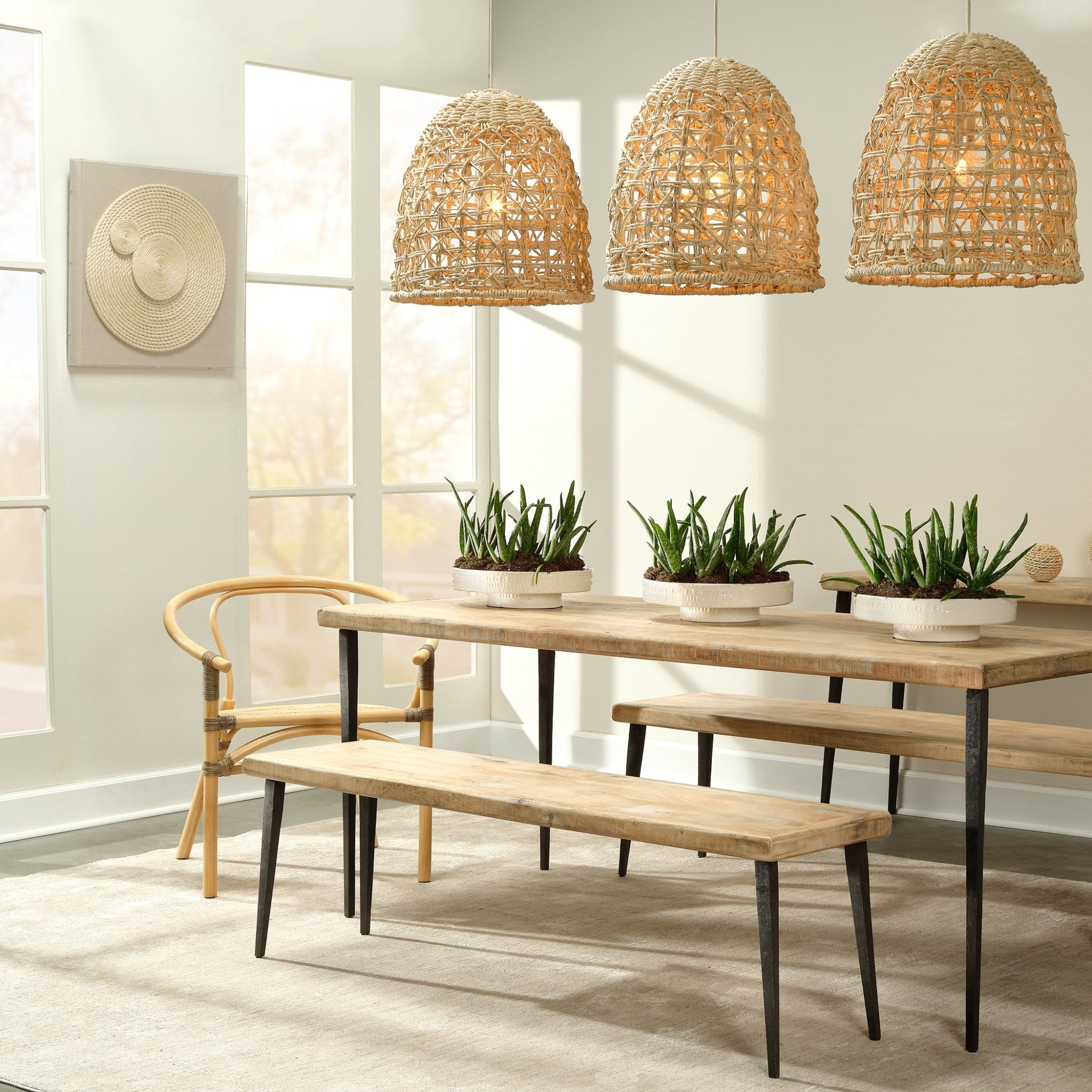 Fonderie Dining Bench - Wisteria