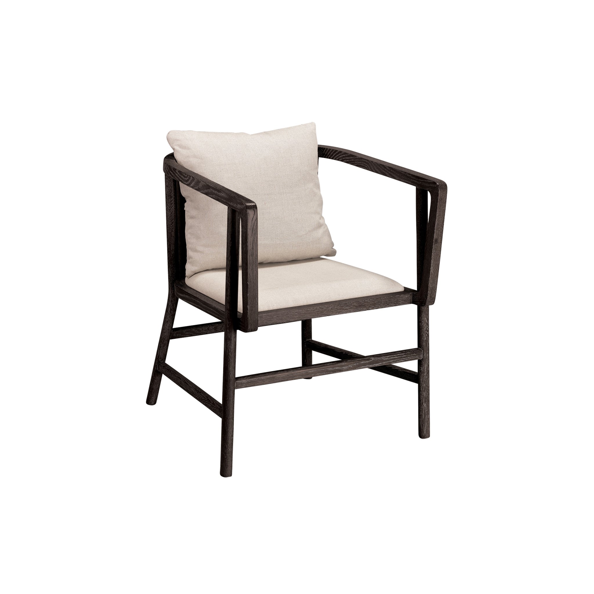 Sennen Espresso Arm Chair