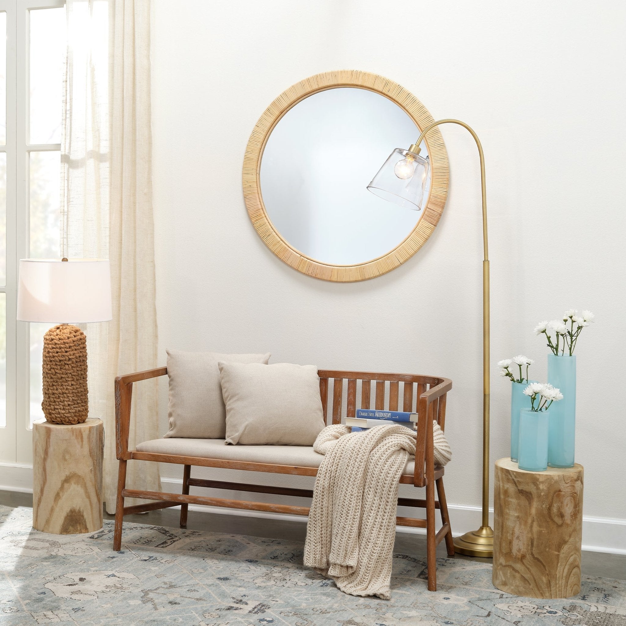 Sennen Driftwood Settee - Wisteria