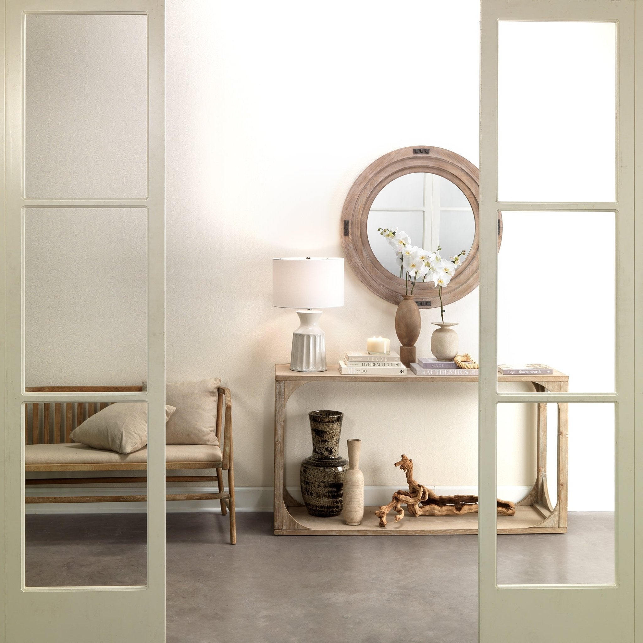Sennen Driftwood Settee - Wisteria
