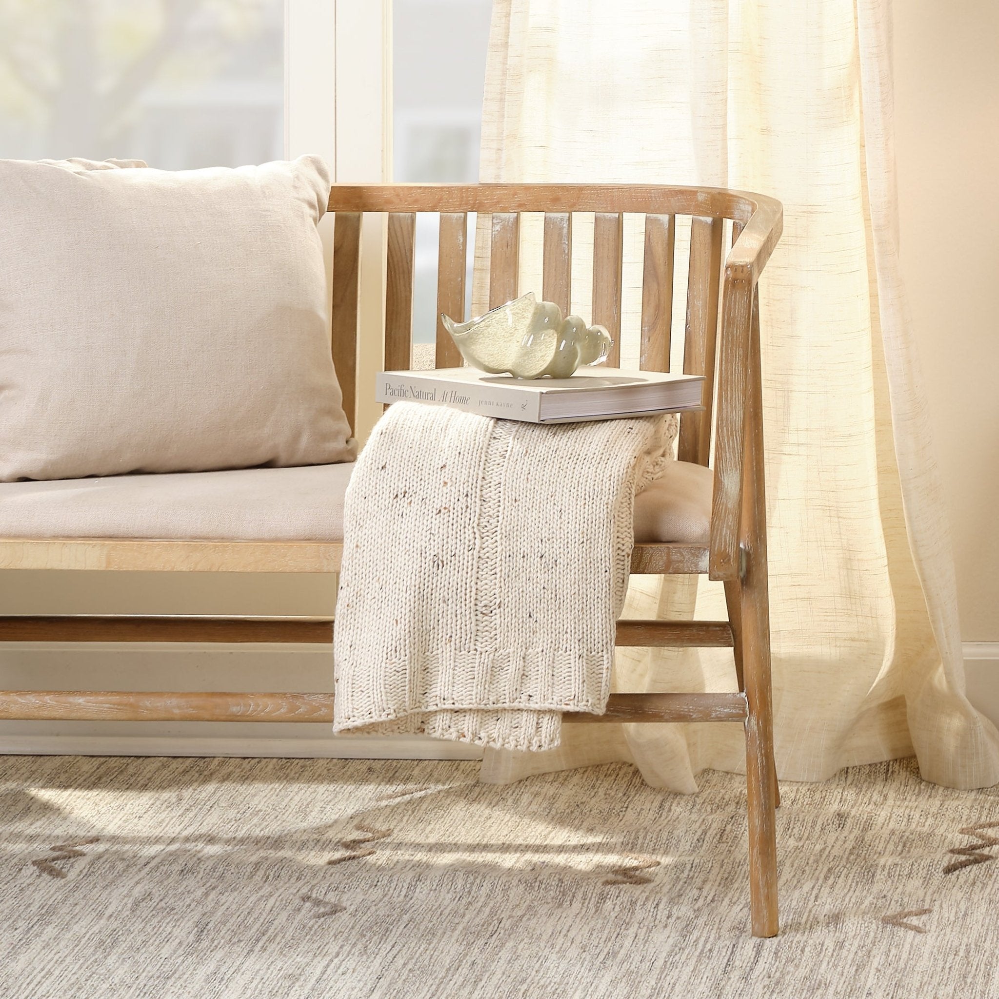 Sennen Driftwood Settee - Wisteria