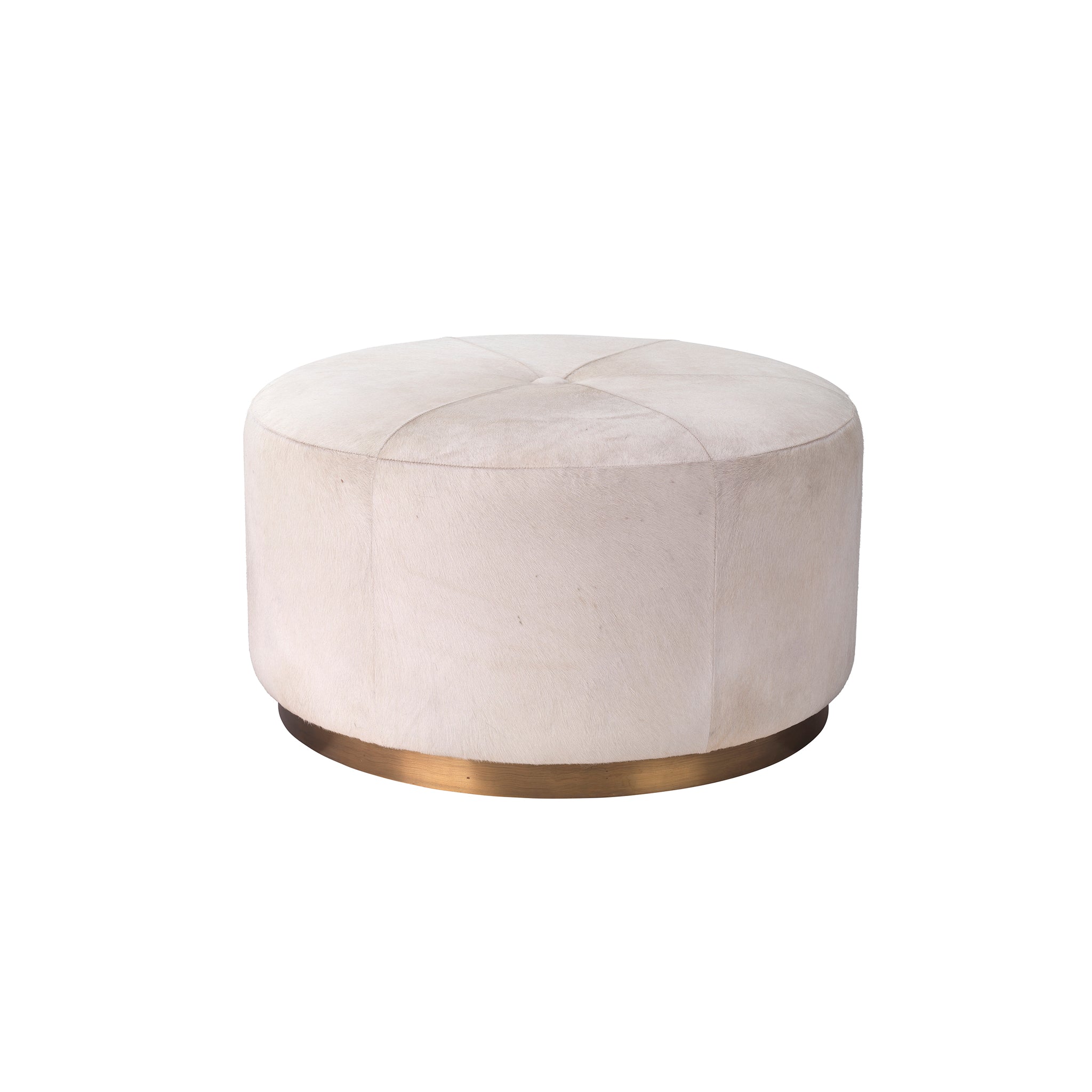 Halon Hide Ottoman - Wisteria